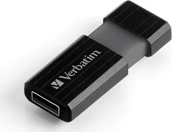 VERBATIM USB Flash Disk Store 'n' Go PinStripe 128GB - Black