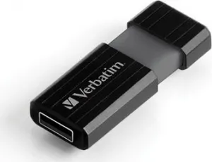 VERBATIM USB Flash Disk Store 'n' Go PinStripe 128GB - Black