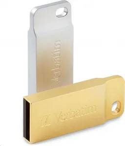VERBATIM Flash Disk 64GB Metal Executive, USB 3.0, zlatá