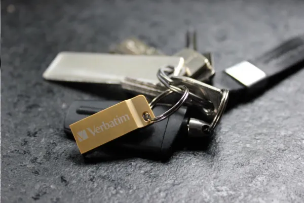 VERBATIM Flash Disk 64GB Metal Executive, USB 3.0, zlatá