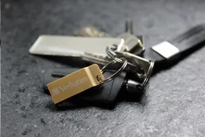VERBATIM Flash Disk 64GB Metal Executive, USB 3.0, zlatá