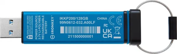 Kingston Flash Disk IronKey 128GB Keypad 200 encrypted USB flash drive