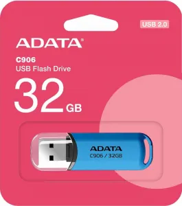 A-Data ADATA Flash Disk 32GB C906, USB 2.0, modrá