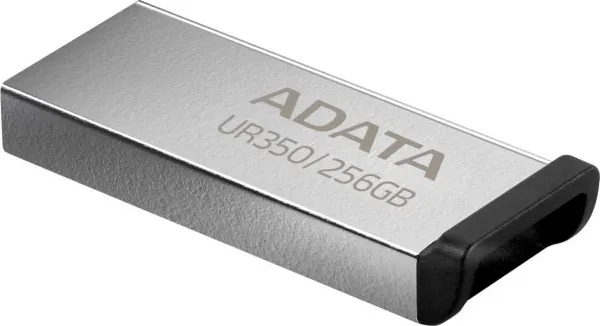 A-Data ADATA Flash Disk 256GB UR350, USB 3.2, stříbrno-černá