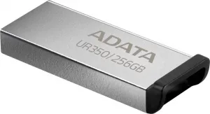 A-Data ADATA Flash Disk 256GB UR350, USB 3.2, stříbrno-černá