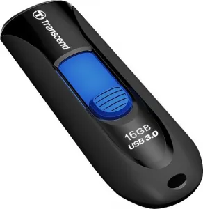 TRANSCEND USB Flash disk 16GB JetFlash®790, USB 3.1 (R:90/W:12 MB/s) čierna/modrá