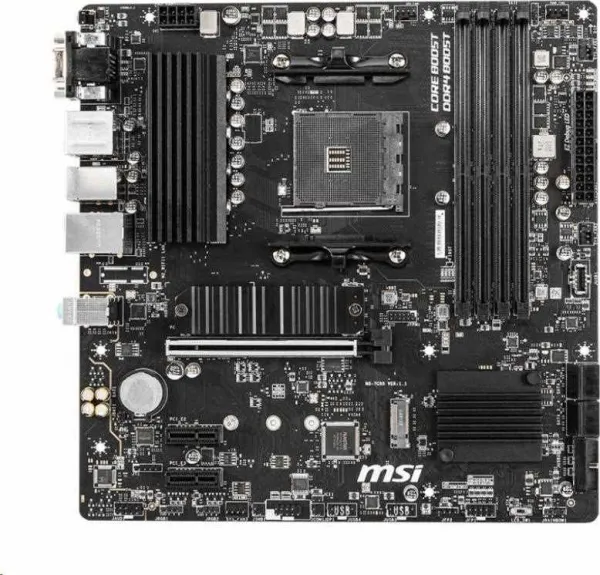 MSI MB Sc AM4 B550M PRO-VDH, AMD B550, 4xDDR4, 1xDP, 1xHDMI, 1xVGA, mATX