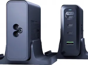 3mk nabíjecí stanice - Hyper Charging Station, 240 W, GaN, 3x USB-C + 1x USB-A