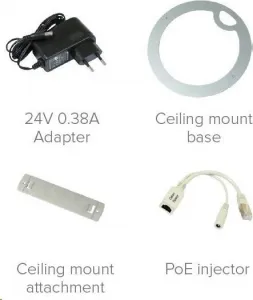 MikroTik cAP, 2dBi Dual-Chain, 650MHz CPU, 64MB RAM, 1x LAN, 2.4GHz Wi-Fi, 802.11b/g/n, vrátane. Licencia L4