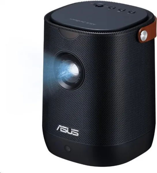ASUS ZenBeam Latte L2 Smart Portable LED Projector – 960 LED Lumens, 1080p, sound by Harman Kardon, 10 W speaker, Google