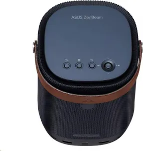 ASUS ZenBeam Latte L2 Smart Portable LED Projector – 960 LED Lumens, 1080p, sound by Harman Kardon, 10 W speaker, Google