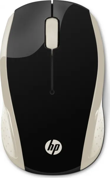 HP Inc. Myš HP - 200 Myš, bezdrôtová, hodvábne zlatá
