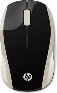 HP Inc. Myš HP - 200 Myš, bezdrôtová, hodvábne zlatá