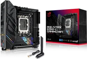 ASUS MB Sc LGA1700 ROG STRIX B760-I GAMING WIFI, Intel B760, 2xDDR5, 1xDP, 1xHDMI, WI-FI, mini-ITX