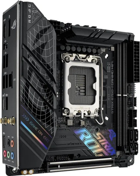 ASUS MB Sc LGA1700 ROG STRIX B760-I GAMING WIFI, Intel B760, 2xDDR5, 1xDP, 1xHDMI, WI-FI, mini-ITX