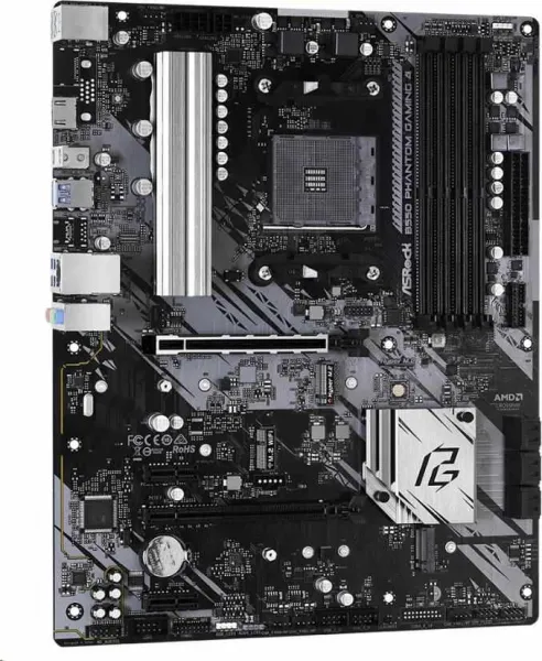 ASRock MB Sc AM4 B550 Phantom Gaming 4, AMD B550, 4xDDR4, HDMI