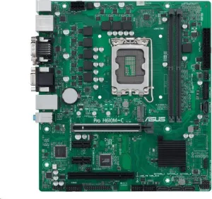 ASUS MB Sc LGA1700 PRO H610M-C-CSM, Intel H610, 2xDDR5, 1xDP, 1xHDMI, 1xDVI, 1xVGA, mATX