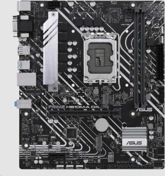 ASUS MB Sc LGA1700 PRIME H610M-A DDR4-CSM, Intel H610, 2xDDR4, 1xDP, 1xHDMI, 1xVGA, mATX