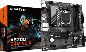 GIGABYTE MB Sc AM5 A620M GAMING X, AMD A620, 4xDDR5, 1xDP, 1xHDMI