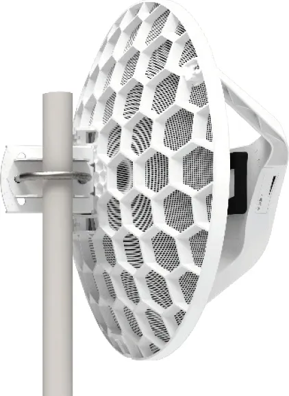 MikroTik Wireless Wire Dish (LHGG-60ad), 1Gbps full-duplex bez káblov, 802.11ad, 60GHz, L3, dosah 1500m+