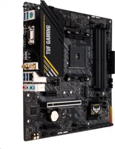 ASUS MB Sc AM4 TUF GAMING A520M-PLUS WIFI, AMD A520, 4xDDR4, 1xDP, 1xHDMI, VGA, WI-FI, mATX