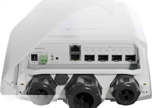 MikroTik Cloud Router Switch CRS305-1G-4S+OUT, FiberBox Plus
