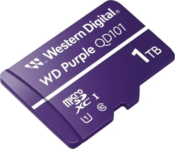 SanDisk WD MicroSDXC karta 1TB Purple WDD100T1P0C Class 10 (R:100/W:60 MB/s)