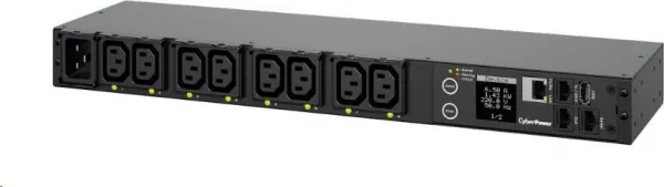 Cyber Power Systems CyberPower Rack PDU, prepínaná, 1U, 16A, (8)C13, IEC-320 C20