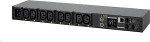 Cyber Power Systems CyberPower Rack PDU, prepínaná, 1U, 16A, (8)C13, IEC-320 C20