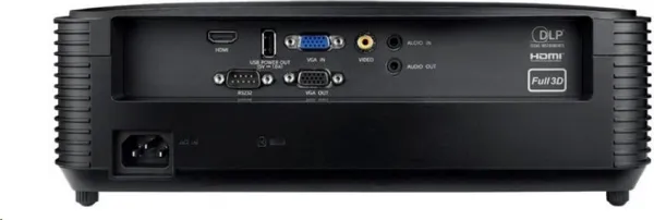 Optoma projektor W371 (DLP, FULL 3D, WXGA, 3 800 ANSI, HDMI, VGA, RS232, 10W speaker)