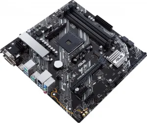 ASUS MB Sc AM4 PRIME B450M-A II, AMD B450, 4xDDR4, 1xHDMI, 1xDVI, 1xVGA, mATX