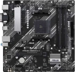 ASUS MB Sc AM4 PRIME A520M-A II CSM, AMD A520, 4xDDR4, 1xDP, 1xHDMI, 1xVGA, mATX