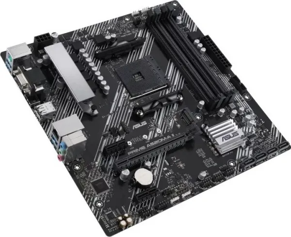 ASUS MB Sc AM4 PRIME A520M-A II CSM, AMD A520, 4xDDR4, 1xDP, 1xHDMI, 1xVGA, mATX