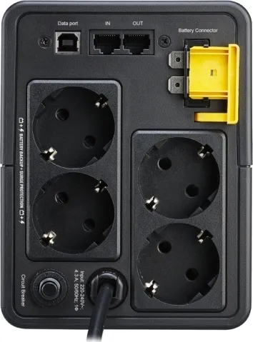 APC Back-UPS 950VA, 230V, AVR, zásuvky Schuko (520W)