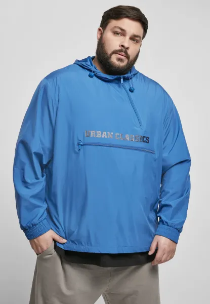 Commuter Pull Over Sporty Blue Jacket