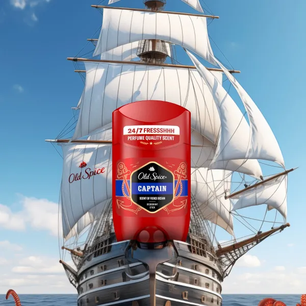 Old Spice Captain tuhý dezodorant pre mužov 85 ml
