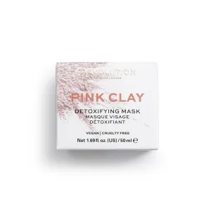 Revolution Skincare Pink Clay Detoxifying maska na tvár