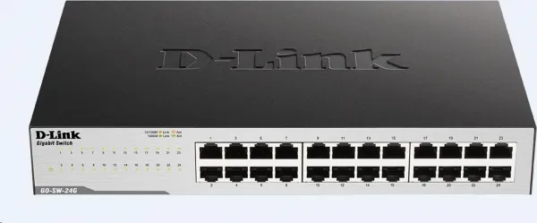 D-Link GO-SW-24G 24-portový GIGABIT EASY DESKTOP SWITCH