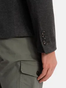 Trendy sako pre pánov čierne