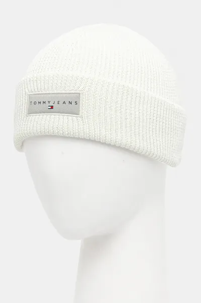 Bavlnená čiapka Tommy Jeans zelená farba, AW0AW17913