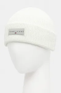 Bavlnená čiapka Tommy Jeans zelená farba, AW0AW17913
