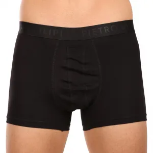3PACK pánske boxerky Pietro Filipi balls holder čierné (3PBHC1) M, trenky