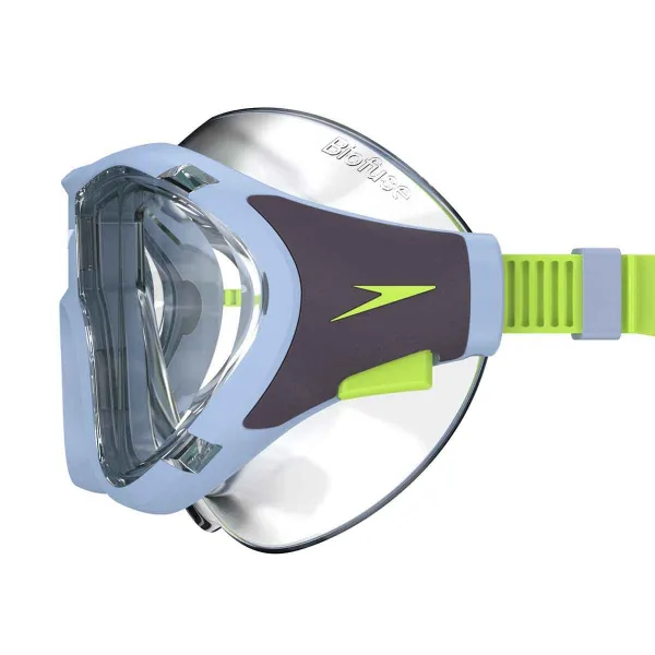 Speedo biofuse 2.0 mask junior fialovo/zelená