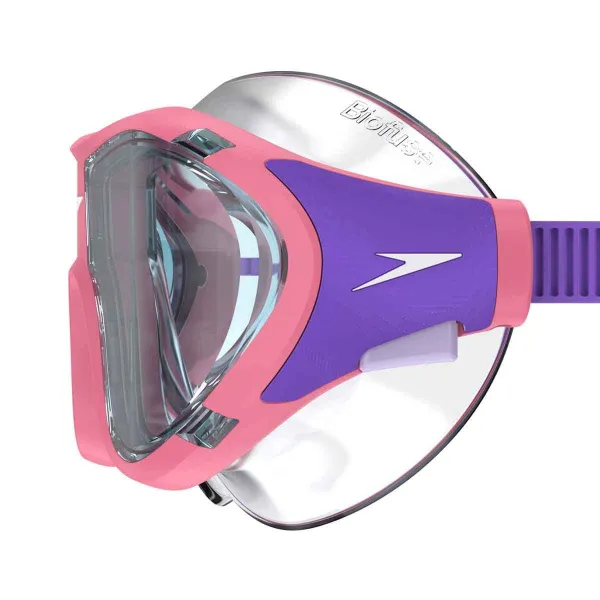 Speedo biofuse 2.0 mask junior ružovo/fialová