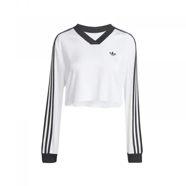 adidas Adicolor Jacquard Top W "White" (JV9740)