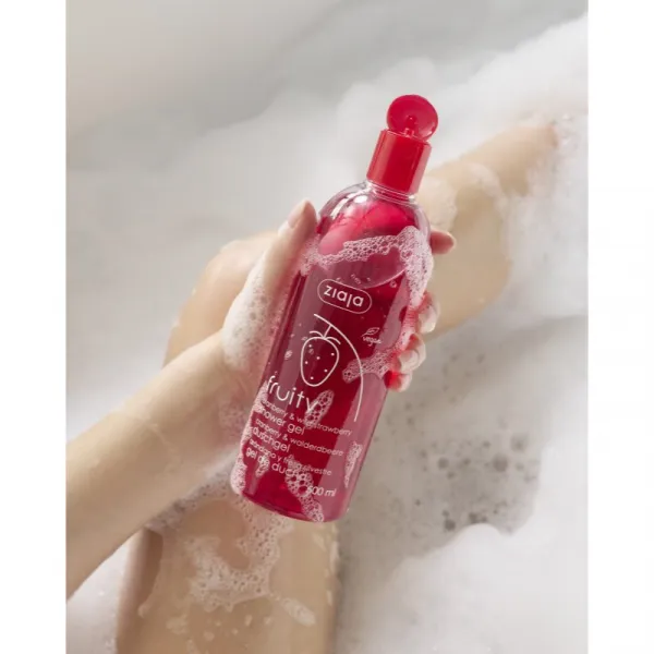 Ziaja Fruity Cranberry & Wild Strawberry hydratačný sprchový gél 500 ml