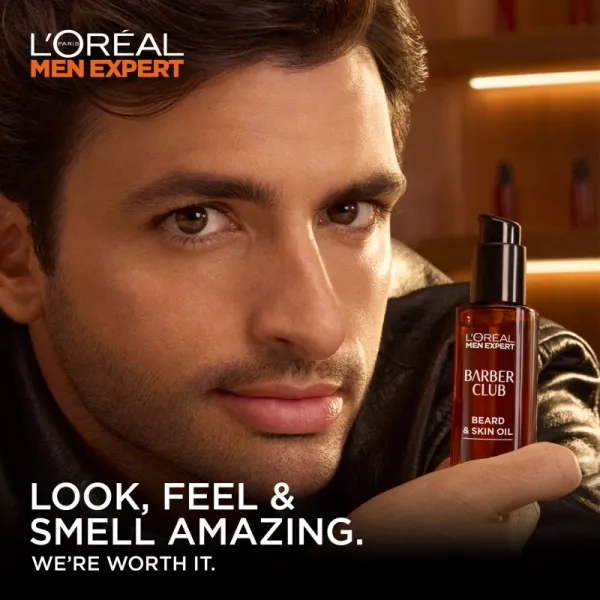 L’Oréal Paris Men Expert Barber Club olej na bradu a pleť 30 ml