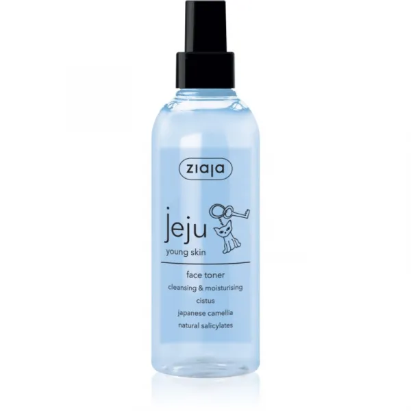 Ziaja Jeju Young Skin pleťové tonikum v spreji pre mladú pleť 200 ml