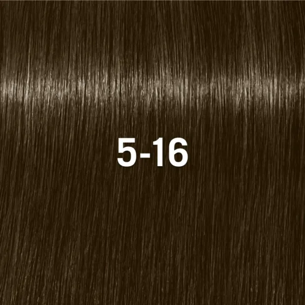 Schwarzkopf Professional IGORA Vibrance demipermanentná farba na vlasy odtieň 5-16 Light Brown Cendré Chocolate 60 ml