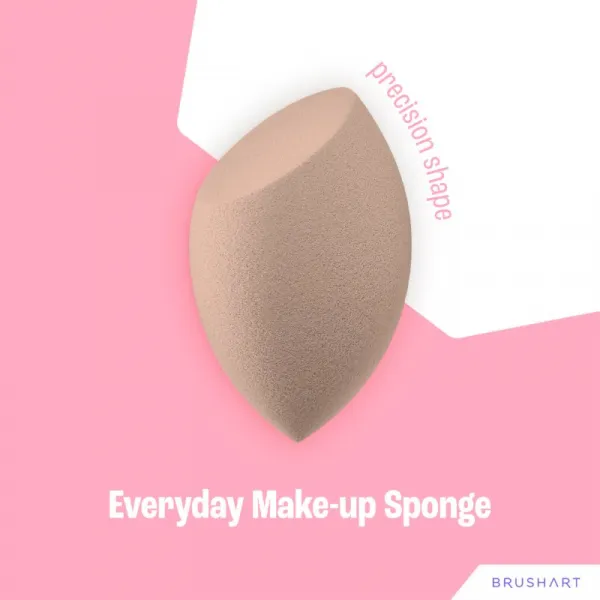 BrushArt Make-up Sponge Everyday precízna hubka na make-up 1 ks